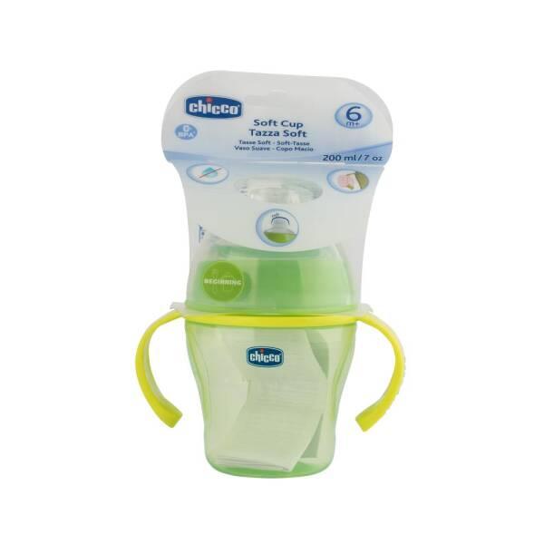 Chicco Baby Sippy Cup Soft Spout Non-Spill 6.76 fl oz Green for 6 Months+ Chicco Baby Sippy Cup Soft Spout 6.76 fl oz baby sippy cup, soft spout sippy cup, non-spill baby cup, Chicco baby products, baby feeding essentials, infant feeding, baby products, sippy cups for 6 months+, green baby cup, 200ml baby cup