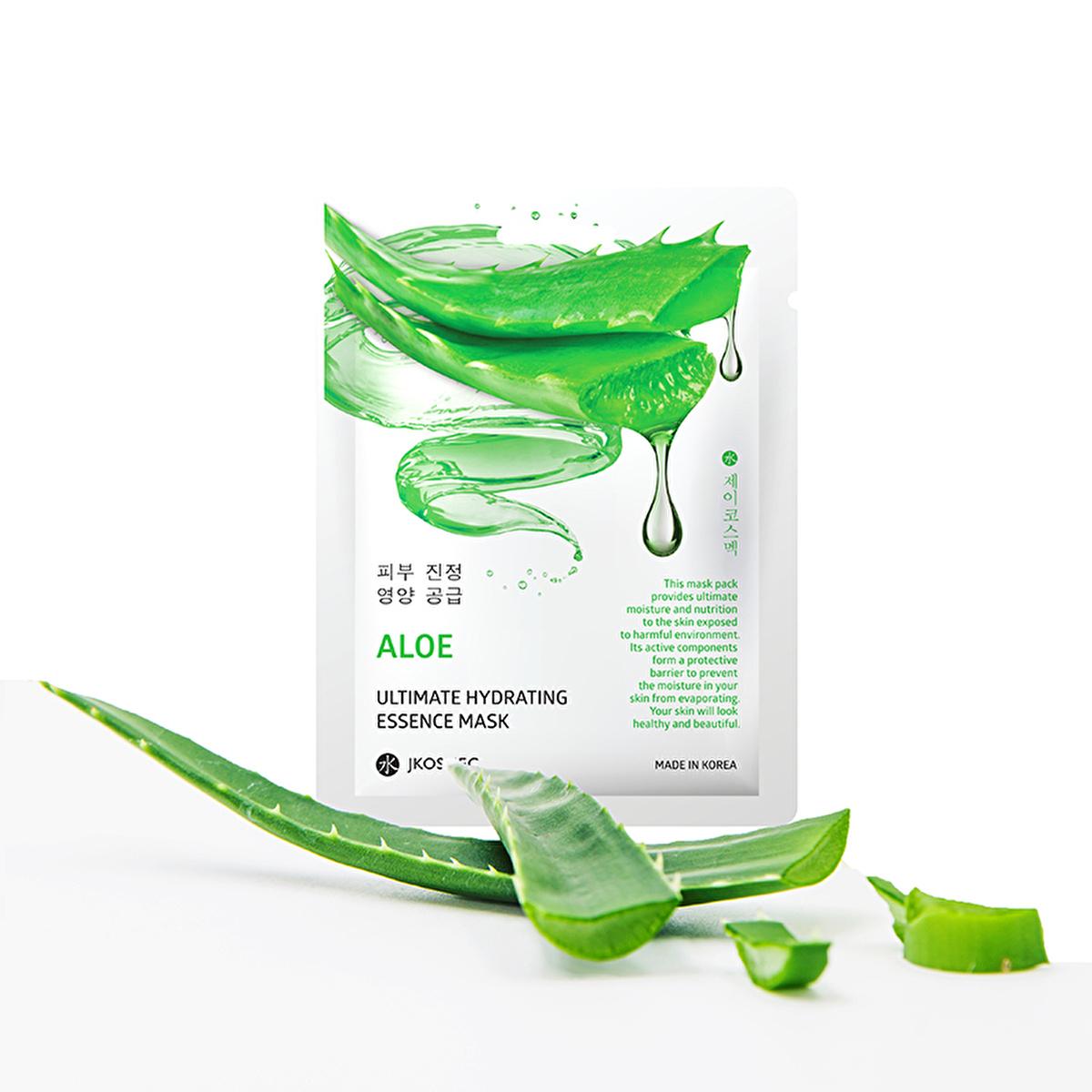JKosmec Hydrating Aloe Vera Korean Face Mask - Intensive Moisturizer for All Skin Types JKosmec Aloe Vera Face Mask - Hydrate & Refresh hydrating face mask, aloe vera face mask, Korean face mask, moisturizing skincare, natural skincare products, skincare essentials, hydration boost, soothing face mask, universal moisturizer, sensitive skin care