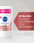 Nivea Derma Control Clinical Women's Roll-on Deodorant: 96-Hour Sweat & Odor Protection, Vitamin C, Underarm Darkening Treatment, Sensitive Skin Approved Nivea Roll-on Deodorant: 96-Hour Sweat & Odor Control roll-on deodorant, antiperspirant, long-lasting deodorant, deodorant for women, underarm darkening treatment, vitamin c deodorant, sensitive skin deodorant, Nivea deodorant, sweat protection, odor control, deodorant sweat, derma control deodorant, clinical strength deodorant, womens deodorant, all-day d