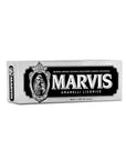 marvis licorice flavored toothpaste 85ml, marvis toothpaste packaging, close-up of marvis licorice toothpaste Marvis Licorice Flavored Toothpaste - 85 ml Marvis Licorice Toothpaste - 85ml Flavor Delight marvis, licorice-toothpaste, adult-toothpaste, flavored-toothpaste, tooth-care, whitening-toothpaste, fresh-breath, premium-toothpaste, gel-toothpaste, ai-generated