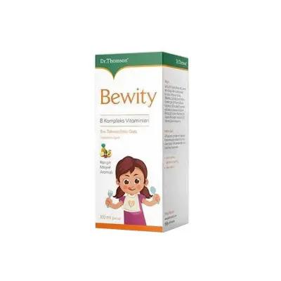 Dr. Thomson Bewity B Complex Vitamins Syrup for Kids & Adults - 3.38 fl oz, Natural Flavor, GMP Certified Dr. Thomson Bewity B Complex Syrup - Natural Vitamin B for Kids & Adults B complex vitamins syrup, dietary supplement for children, natural vitamin B supplement, GMP certified vitamins, easy-to-take vitamin syrup, vitamin B for energy, nerve health support, natural flavored vitamins, kids vitamins, adults vitamins, health supplements