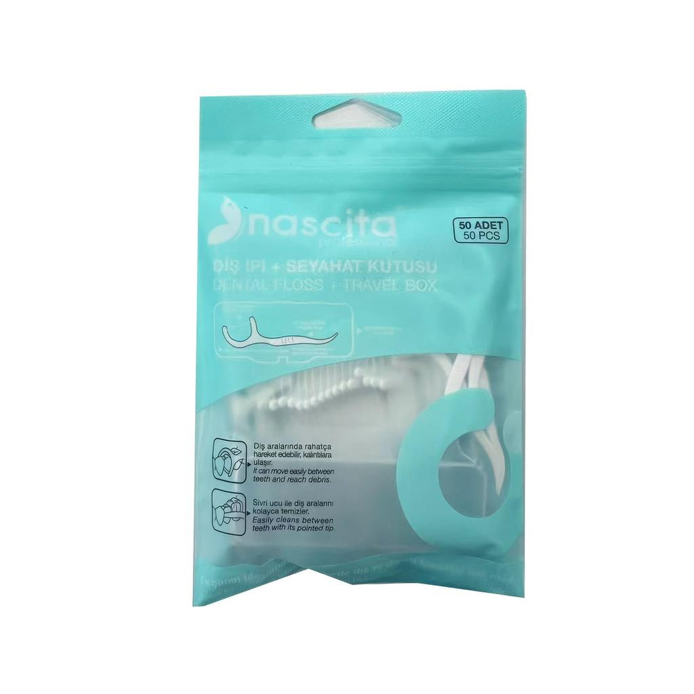 Nascita Dental Floss with Travel Case & Interdental Brush