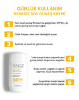 Sinoz Daily SPF 50+ Fluid Sunscreen for Hydrated Skin 50 ml