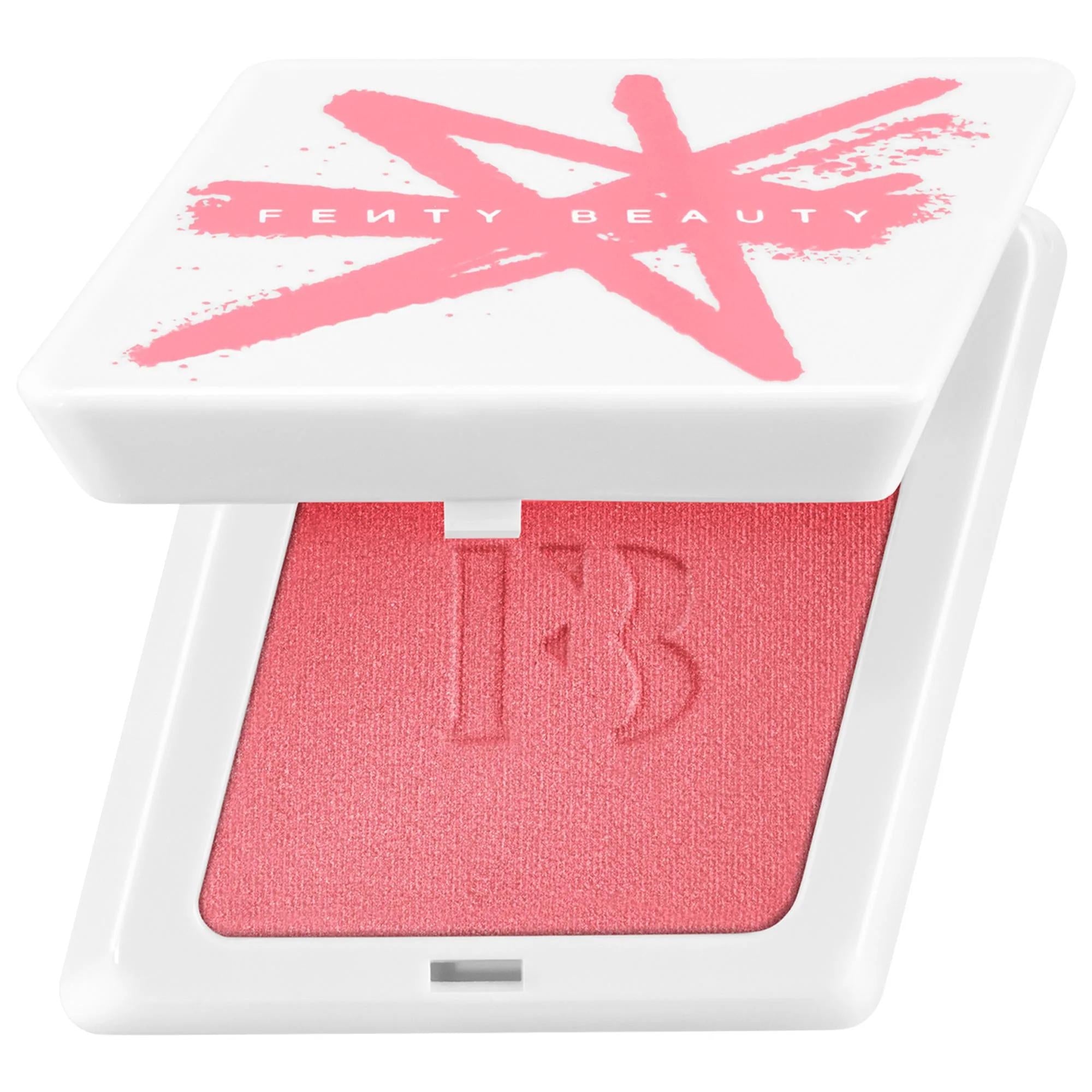 Fenty Cheeks: Waterproof Powder Blush - Long Lasting, Sweatproof, High Pigment - Matte & Shimmer Shades, Cruelty-Free Fenty Waterproof Blush: Long Lasting Color, Matte & Shimmer waterproof blush, powder blush, sweatproof blush, humidity resistant blush, Fenty blush, cruelty-free blush, matte blush, shimmer blush, long lasting blush, pigmented blush, blush, makeup, waterproof makeup, sweatproof makeup, humidity resistant makeup, long lasting makeup, pigmented makeup, matte makeup, shimmer makeup, face makeup
