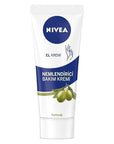 Nivea Olive Oil Hand Cream - Non-Greasy Moisturizer for Dry Hands - 2.54 fl oz Nivea Olive Oil Hand Cream - 2.54 fl oz Nivea hand cream, olive oil hand moisturizer, non-greasy hand cream, sensitive skin hand care, portable hand cream, hand care, moisturizing hand cream, dry hand relief, soft hands, olive oil benefits