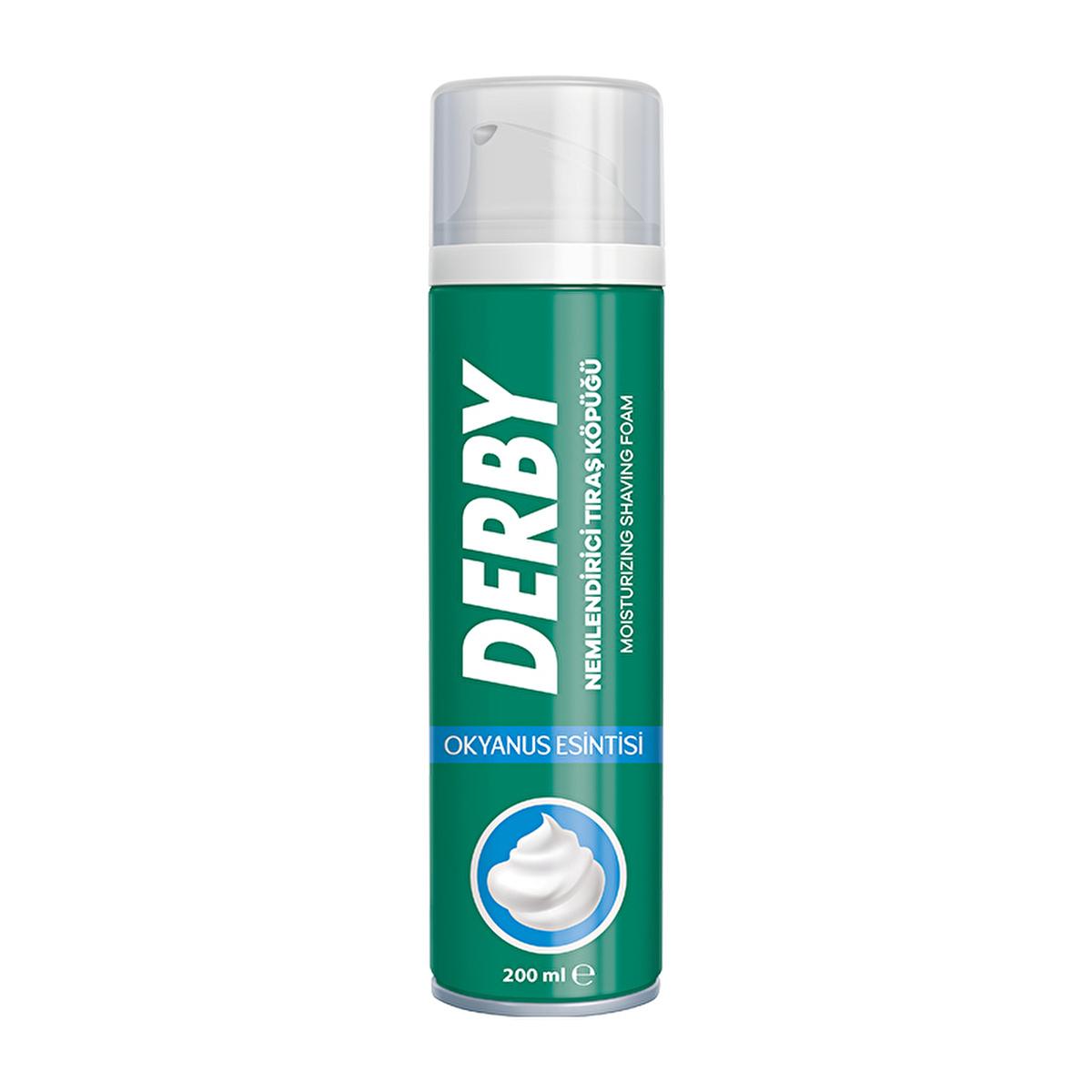 Derby Moisturizing Shaving Cream - Ocean Breeze Scent, 200ml - Gentle for All Skin Types Derby Moisturizing Shaving Cream - Ocean Breeze shaving cream, moisturizing shaving cream, derby shaving cream, ocean breeze scented, easy shaving, sensitive skin care, men's grooming, women's shaving products, cosmetic products, personal care, grooming essentials