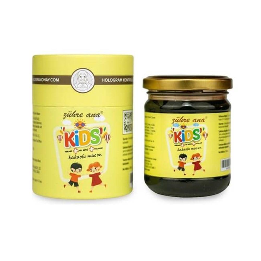 Zühre Ana Kids Cocoa Supplement for Children - Natural Health Boost with Royal Jelly & Vitamin C Zühre Ana Kids Cocoa Health Supplement - Boost Immunity Naturally cocoa supplement for kids, natural health supplement for children, royal jelly benefits, bee pollen health benefits, vitamin C and zinc supplement, health supplements for kids, nutritional support for children, immune system support, cocoa flavored health supplements