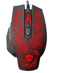 Everest SM-700 Wired Gaming Mouse - Customizable DPI, Optical Sensor, Black
