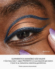 Avon Glimmerstick Shimmer Eyeliner in Black Ice 0.28g