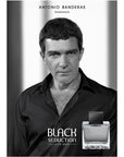 Antonio Banderas Black Seduction EDT 100ml Eau de Toilette for Men - Masculine Fragrance with Oriental Woody Notes Antonio Banderas Black Seduction EDT 100ml - Masculine Fragrance Antonio Banderas Black Seduction EDT, Men's Perfume 100ml, Eau de Toilette for Men, Masculine Fragrance, Oriental Woody Perfume, Long Lasting Perfume, Seductive Fragrance, Confidence Boosting Perfume, Sophisticated Scent, Oriental Fragrance, Woody Fragrance, Fragrance for Men, Perfume for Men, 100ml Perfume, EDT for Men