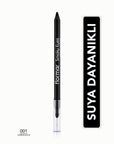 Flormar Smoky Eyes Carbon Black Waterproof Eyeliner - Rich Pigmentation for Stunning Eye Makeup | Ideal for Women - view 6