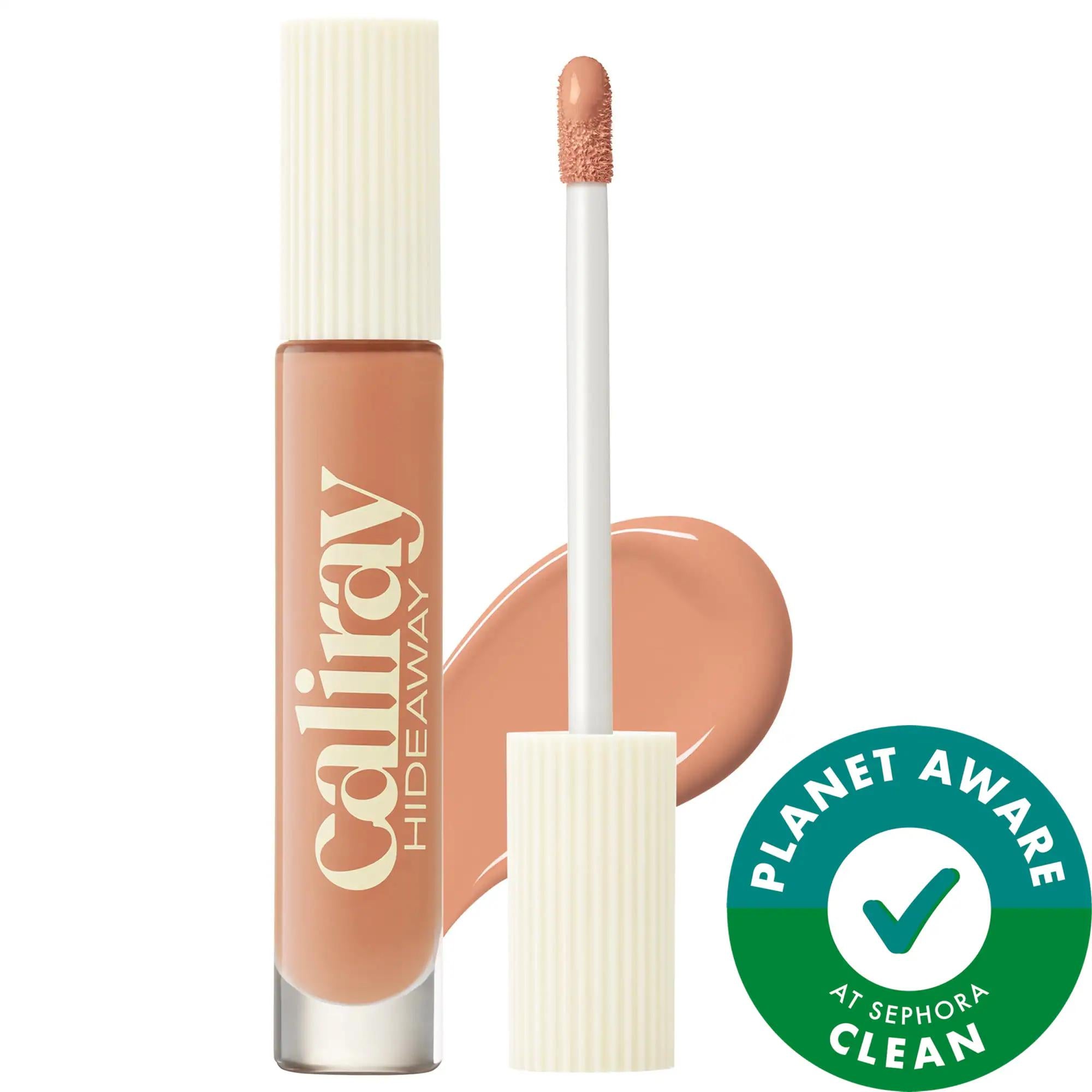 Hideaway: Brightening + Hydrating Under Eye Color Corrector Concealer - Banish Dark Circles, Lightweight, Crease-Proof - Clean Beauty Hideaway Under Eye Corrector: Banish Dark Circles - Clean Beauty under eye color corrector, dark circle concealer, brightening concealer, hydrating under eye concealer, clean concealer, cruelty-free concealer, lightweight concealer, crease-proof concealer, hyaluronic acid concealer, peptide concealer, concealer, eye makeup, under-eye concealer, dark circles, redness, hydratio