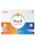 New Life Mag4 Day: Magnesium & Vitamin B6 Supplement - 24/7 Mineral Support, Muscle Cramp Relief, & Energy Boosting Formula New Life Mag4 Day: Magnesium & B6 for Energy & Muscle Relief Magnesium supplement, Vitamin B6 supplement, Magnesium B6 day night, Mineral supplement, Muscle cramp relief, Energy support supplement, Gluten-free magnesium, Lactose-free magnesium, Magnesium capsules, Mag4 Day, mineral support, fatigue relief, muscle health, nerve health, improved sleep, energy boost, daily supplement, wel