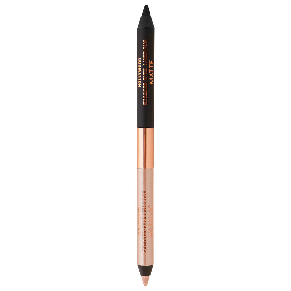 Matte & Metallic Double Ended Eyeliner by Eye Color Magic - Long-Wear Waterproof Eye Makeup for Blue, Brown, Green, Hazel Eyes Double Ended Eyeliner for Blue, Brown, Green Eyes Double Ended Eyeliner, Waterproof Eyeliner, Long-wear Eye Makeup, Matte and Metallic Eyeliner, Enhance Eye Color, Eye Makeup, Cosmetic Pencil, Makeup for Blue Eyes, Makeup for Brown Eyes, Makeup for Green Eyes, Makeup for Hazel Eyes, Waterproof Makeup, Long-lasting Makeup, Beauty Essentials