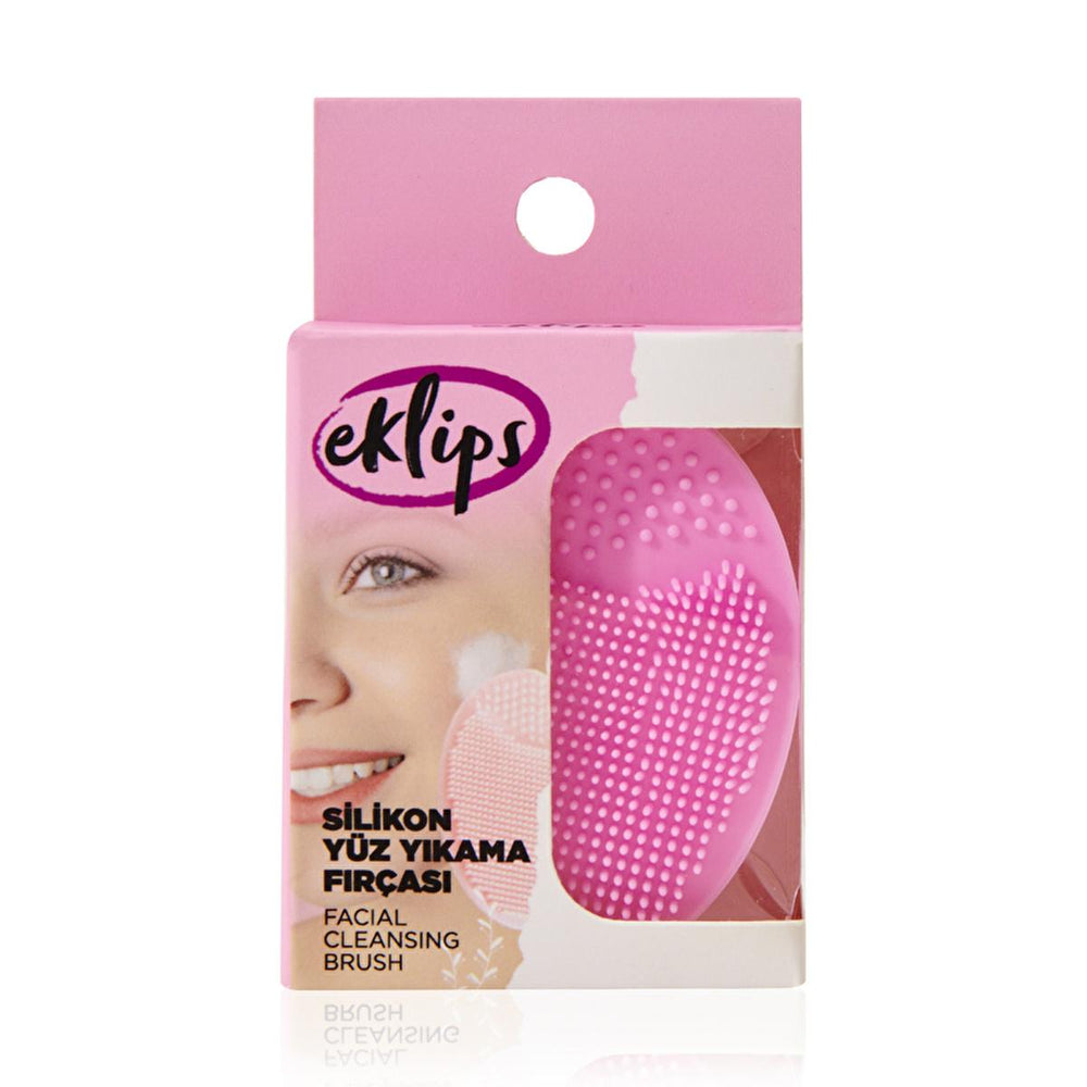 Eklips Silicone Face Cleansing Brush - Gentle Silikon Facial Brush for Daily Makeup Removal & Skin Care, - Hair Accessories