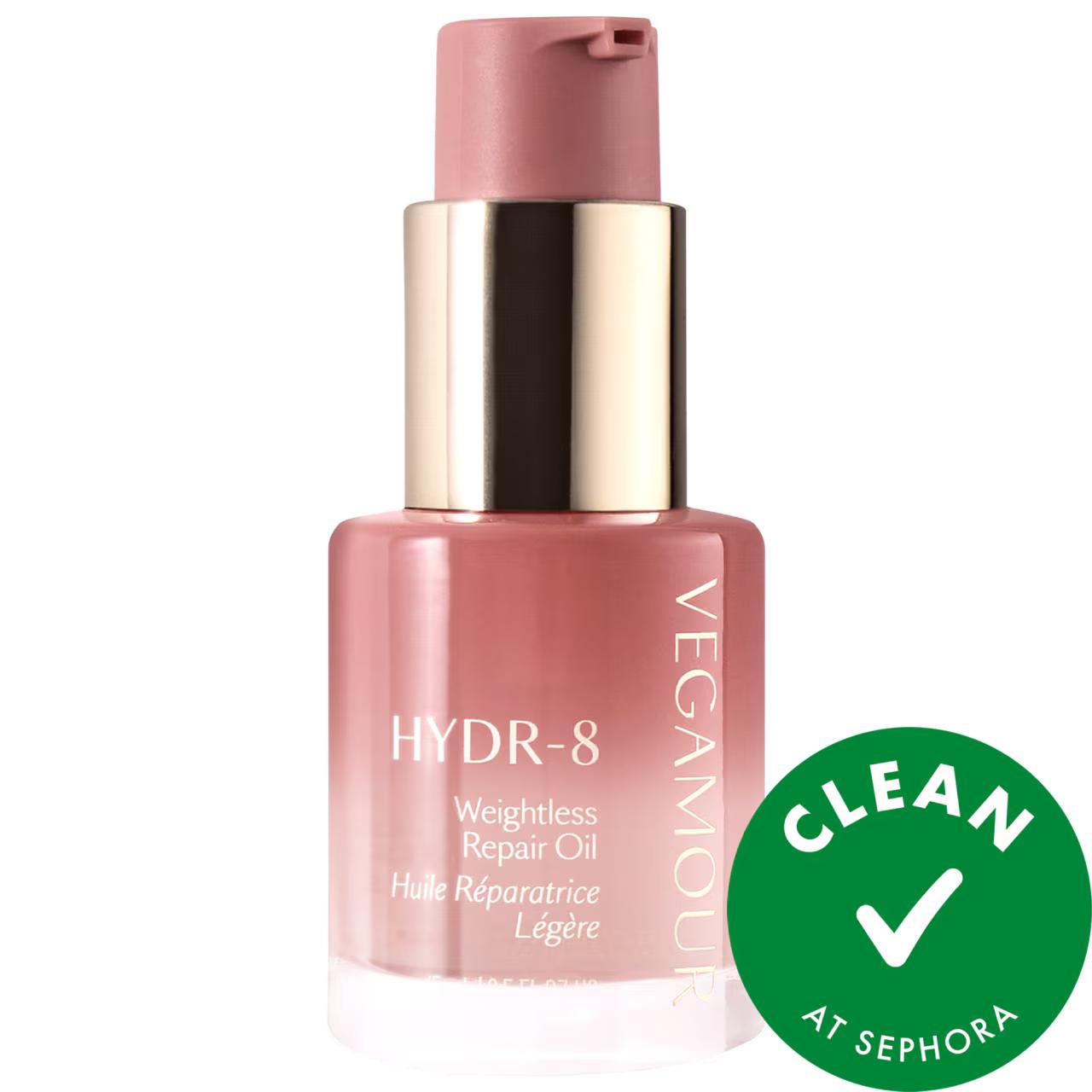 Mini Hair Repair Oil by HYDR-8 - Weightless, Silicone-Free Hair Care for Damaged Hair HYDR-8 Mini Hair Repair Oil - Weightless & Silicone-Free hair repair oil, weightless hair oil, silicone-free hair care, vegan hair products, cruelty-free hair oil, natural hair repair, fine hair care, damaged hair repair, hair nourishment, frizz control, hair shine, Marula Oil, Vitamin C Oil, Sacha Inchi Oil, Chia Seed Oil, clean beauty, eco-friendly hair care, hair health, hair repair, travel size hair care, mini size hai