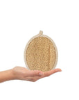 Balmy Kabak Natural Exfoliating Bath Mitt for Oily Skin - Dual-Sided, 100% Pumpkin Fiber - view 5