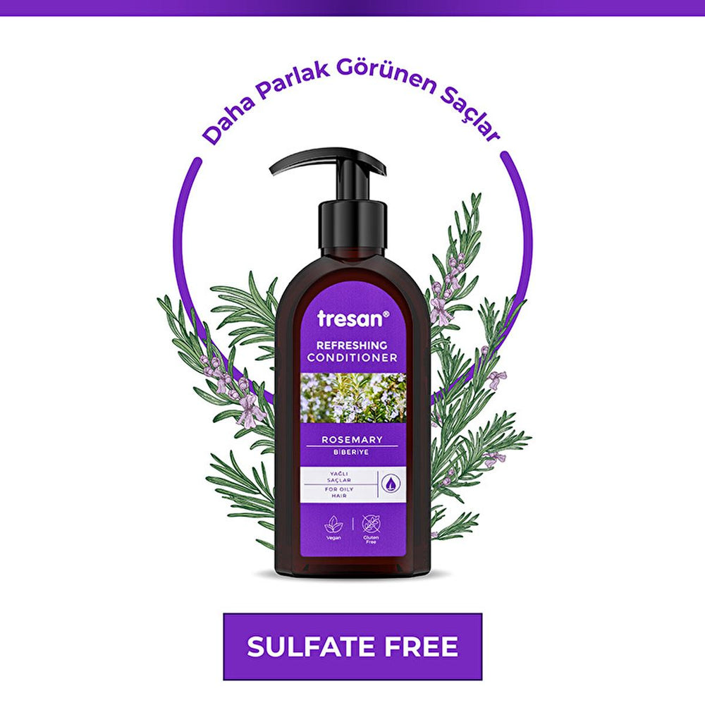 Tresan Sulfate-Free Rosemary Hair Conditioner for Nourished Hair - 300ml - view 7