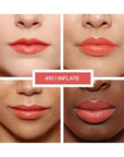 Loreal Paris Brilliant Signature Plump Lip Gloss - 410 Inflate: Hyaluronic Acid & Collagen for Fuller, Moisturized, Non-Sticky Lips Loreal Lip Gloss Plump: Hyaluronic Acid for Fuller Lips lip gloss, plumping lip gloss, hyaluronic acid lip gloss, collagen lip gloss, non-sticky lip gloss, Loreal lip gloss, Loreal 410 Inflate, liquid lip gloss, lip care, moisturizing lip gloss, fuller lips, lip enhancer, lip plumper, shiny lips, cosmetic, makeup, beauty product, women's beauty, lightweight lip gloss, comfortab