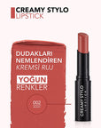 Flormar Creamy Stylo Blushy Lipstick: Hydrating, High-Pigment, Semi-Gloss Finish for Comfortable, All-Day Color Flormar Creamy Lipstick: Hydrating, High-Pigment Lip Color creamy lipstick, moisturizing lipstick, semi-gloss lipstick, Flormar lipstick, high pigment lipstick, affordable lipstick, non-sticky lipstick, comfortable lipstick, nude lipstick, red lipstick, lipstick, hydrating lipstick, lip color, beauty, cosmetics, makeup, lip care, blushy lipstick, twist-up lipstick, everyday lipstick, natural lipst