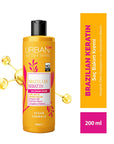 Urban Care Brazilian Keratin Hair Cream: Smooths, Repairs & Protects Frizzy, Damaged Hair – Vegan, SLES/SLS Free, Marula Oil Infused Urban Care Keratin Hair Cream: Smooth Frizzy Hair & Repair Damage Brazilian Keratin hair cream, hair smoothing cream, anti-frizz hair treatment, damaged hair repair cream, vegan hair care, Marula oil hair cream, keratin hair treatment, dry hair moisturizer, SLES SLS free hair cream, hair care for damaged hair, hair cream, keratin treatment, hair repair, frizz control, vegan be