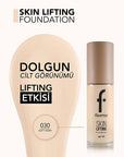 Flormar Anti-Aging Foundation Makeup - Natural Finish, SPF 30, Creamy Texture | Flormar Skin Lifting Flormar Anti-Aging Foundation - Natural Finish, SPF 30 anti-aging foundation, natural foundation, SPF 30 makeup, cream foundation, Flormar Skin Lifting, foundation makeup, skincare benefits, natural finish, creamy texture, hyaluronic acid, niacinamide, antioxidants, sun protection, UV protection, sensitive skin friendly, natural ingredients, long-lasting coverage