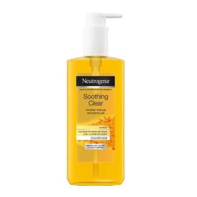 Neutrogena Gentle Micellar Makeup Cleansing Gel for Sensitive Skin - 6.76 fl oz, Turmeric Extract, Oil-Free & Non-Comedogenic Neutrogena Micellar Makeup Cleansing Gel - Gentle & Oil-Free Micellar Makeup Cleansing Gel, Gentle Makeup Remover for Sensitive Skin, Non-comedogenic Cleanser, Turmeric Extract Skincare, Oil-free Makeup Cleanser, Sensitive Skin Care, Acne-Prone Skin Solutions, Natural Skincare Ingredients, Makeup Removal, Skincare Routine, Cleanse and Refresh, Neutrogena Products