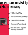 Taft Power: Caffeine Infused Hair Styling Wax - Mega Strong 48H Hold, Humidity & Wind Protection - Long Lasting Men's Hair Wax Taft Power Hair Wax: Mega Strong Hold, Long Lasting Style hair styling wax, strong hold hair wax, caffeine hair wax, long lasting hair wax, men's hair wax, hair wax for humidity, Taft hair wax, hair styling products, best hair wax for men, styling wax for strong hold, hair wax, men's styling, strong hold, caffeine, humidity protection, wind protection, hair care, styling products, 4