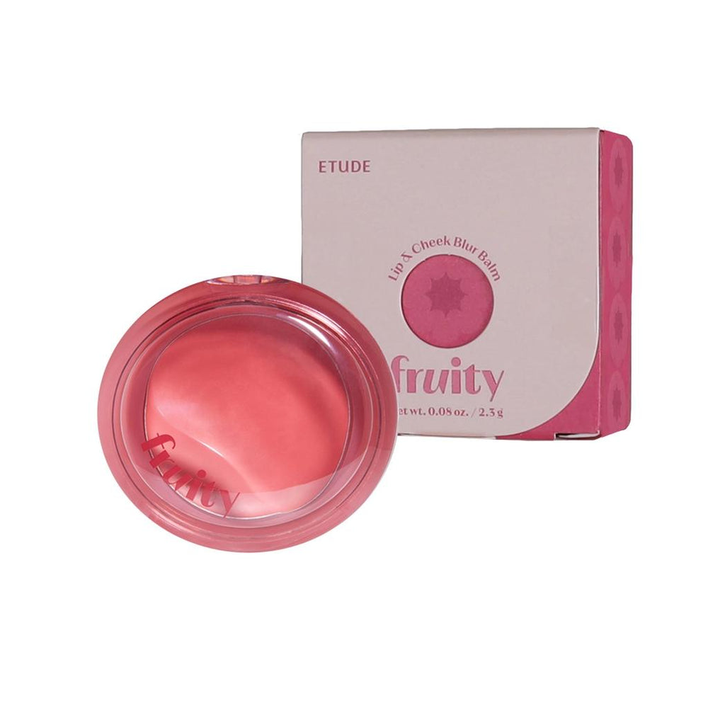 Etude Fruity Lip & Cheek Blur Balm 03 Warm Peach Matte Finish