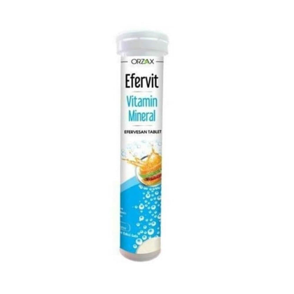 Efervit Multivitamin Mineral Supplement Effervescent Tablets - 20 Count, Easy-to-Consume Vitamin & Mineral Complex for Overall Health & Wellness Efervit Multivitamin Mineral Supplement - 20 Effervescent Tablets Multivitamin Mineral Supplement, Effervescent Vitamins, Dietary Supplement, Vitamin and Mineral Complex, Health Supplement, Nutrition, Wellness, Easy-to-Consume Supplements, Health-Conscious, Dietary Support, Supplements for Adults