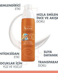 Avene Children's Sunscreen Spray SPF50+ - Water-Resistant, Hypoallergenic Sun Protection for Kids - view 2
