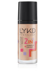 LYKD 2 in 1 Foundation Makeup - Natural Beige, Long-Lasting, Nourishing with Honey and Vitamin C LYKD 2 in 1 Foundation - Natural Beige, Nourishing & Long-Lasting 2 in 1 Foundation, Natural Beige Foundation, Foundation Makeup for Imperfections, Long-lasting Foundation, Nourishing Foundation with Honey and Vitamin C, Makeup for Flawless Finish, Skincare Benefits, All Skin Types, Lightweight Foundation