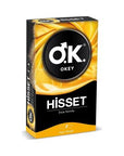 Okey Hisset Condoms: Enhanced Sensitivity & Reliable Protection - 10 Pack Latex Condoms for Safe Sex & Contraception Okey Hisset Condoms: Sensitivity & Protection - Latex Safe Sex condoms, latex condoms, safe sex, contraception, sexual health, protection against STIs, Okey condoms, Hisset condoms, lubricated condoms, reliable condoms, latex, sexual wellness, family planning, protection, sexual safety, contraceptives, health, personal care, pleasure, sensitivity, intimate health, adult, safe sex prac