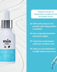Mia Klinika Hyaluronic Acid and Collagen Face Serum - Anti-aging Moisturizing Skincare for Fine Wrinkle - Face Serum