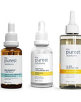 The Purest Solutions Skincare Set - Pore Tightening, Brightening Serum, Oil Control Toner for Even-Toned Skin - Face Serum