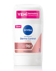 Nivea Derma Control Clinical Women's Deodorant Stick - Long Lasting Anti-Perspirant Protection, 50ml Nivea Derma Control Clinical Deodorant Stick - 96hr Anti-Perspirant Nivea Derma Control Clinical, Women's Deodorant Stick, Long-lasting anti-perspirant, Dermatologically tested deodorant, Anti-perspirant for women, Deodorant for sensitive skin, Underarm care, Sweat protection, Body odor control, Personal care, Women's grooming, Nivea products