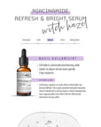 Skin401 Niacinamide Refresh Bright Serum 30ml - Brightens, Hydrates, and Minimizes Pores - Vegan & Cruelty-Free Skin401 Niacinamide Serum - Brightens & Hydrates Skin Niacinamide Serum, Brightening Serum, Vegan Skincare, Cruelty-free Beauty Products, Skin Brightening, Hyaluronic Acid Serum, Anti-acne Serum, Skin Hydration, Niacinamide 10%, Refresh and Brighten Skin, skincare for bright complexion, vegan beauty products, acne prevention serum, skin renewal, ethical skincare