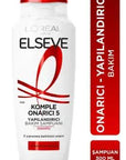 L'Oreal Elseve: Keratin Hair Repair Shampoo - Restructuring Shampoo for Damaged Hair, Protects Against Breakage - 300ml / 10.14 fl oz L'Oreal Keratin Shampoo: Repair Damaged Hair & Prevent Breakage Keratin shampoo, Hair repair shampoo, Damaged hair shampoo, Restructuring shampoo, Shampoo for breakage, Loreal Elseve shampoo, Hair strengthening shampoo, Shampoo for soft hair, Keratin hair treatment, Shampoo 300ml, hair shampoo, keratin treatment, damaged hair repair, hair breakage, split ends, hair strengthen