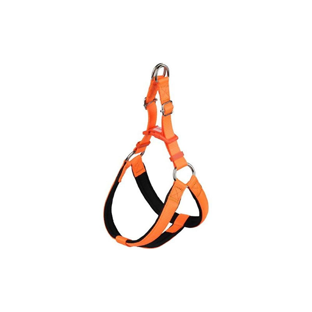 Doca: Soft Orange Fabric Dog Harness - Comfortable, Adjustable Fit for Large Dogs - Durable Walking Pet Harness Doca Soft Dog Harness: Comfort & Safety - Orange Fabric, Adjustable dog harness, soft dog harness, orange dog harness, fabric dog harness, adjustable dog harness, large dog harness, comfortable dog harness, durable dog harness, walking dog harness, pet harness, dog walking, pet supplies, dog accessories, comfortable pet harness, orange harness, fabric harness, walking harness, adjustable harness,