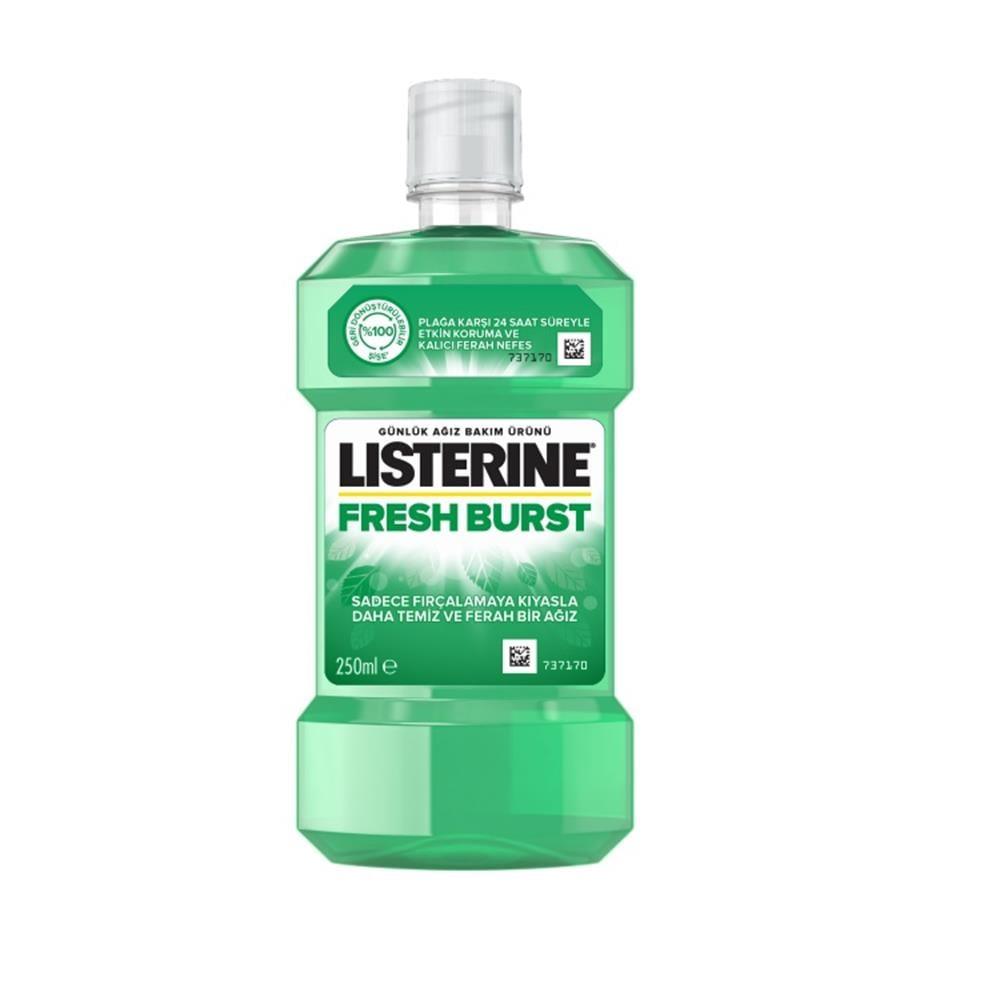 Listerine Fresh Burst Mouthwash - Antiseptic Oral Care for Plaque Reduction & Fresh Breath Listerine Fresh Burst Mouthwash - Reduce Plaque & Freshen Breath Listerine Fresh Burst, Mouthwash, Oral care, Antiseptic mouthwash, Plaque reduction, Fresh breath, Gum care, Oral hygiene, Ethanol mouthwash, Family oral care