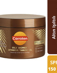 Carroten Gold Shimmer Tanning Gel SPF 0: Achieve a Deep, Radiant Bronze with Carrot & Coconut Oils | Moisturizing Sun Tanning Lotion Carroten Gold Shimmer Tanning Gel: Deep Tan & Radiant Skin Tanning gel, Shimmer tanning gel, Bronzing sun gel, Carrot oil tanning, Coconut oil tanning, SPF tanning gel, Sun tanning lotion, Shimmer bronzer, Tanning with shimmer, Carroten tanning gel, deep tan, shimmering tan, moisturizing sun care, antioxidant, sun exposure, after-sun skincare, sun protection, Vitamins A, Vitam