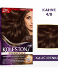 Wella Koleston Supreme 4/0 Kahve Hair Dye: Long Lasting, Intense Color & Gray Hair Coverage with Damage Repair - At Home Hair Color Kit Wella Koleston 4/0 Kahve: Long Lasting Hair Color & Gray Coverage hair dye, hair color, permanent hair dye, at home hair color, hair coloring kit, long lasting hair color, gray hair coverage, Wella Koleston Supreme, 4/0 kahve, damage repair hair color, Wella hair dye, Koleston Supreme, kahve, brown hair dye, at-home hair color, hair color kit, gray coverage, hair repair, oi