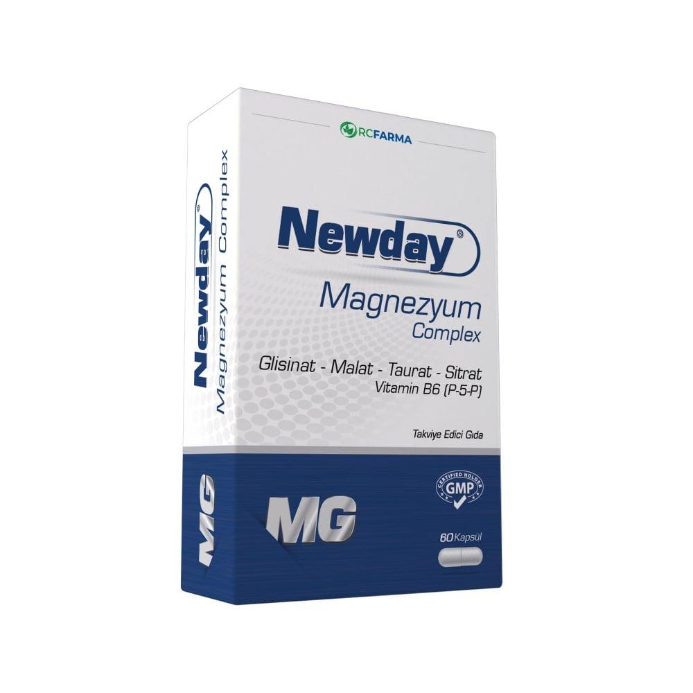 newday magnesium complex 60 capsules, newday magnesium complex supplement bottle Newday Magnesium Complex - 60 Capsules Newday Magnesium Complex - 60 Capsules magnesium-complex, dietary-supplement, vitamin-b6, energy-support, muscle-health, adults-only, wellness, improved-sleep, magnesium, ai-generated