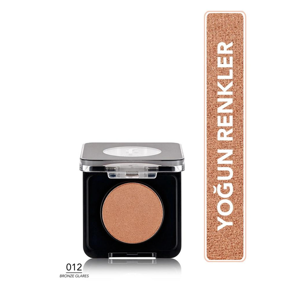 Flormar Mono Eyeshadow High-Pigment Pearlescent 012 Bronze Glares
