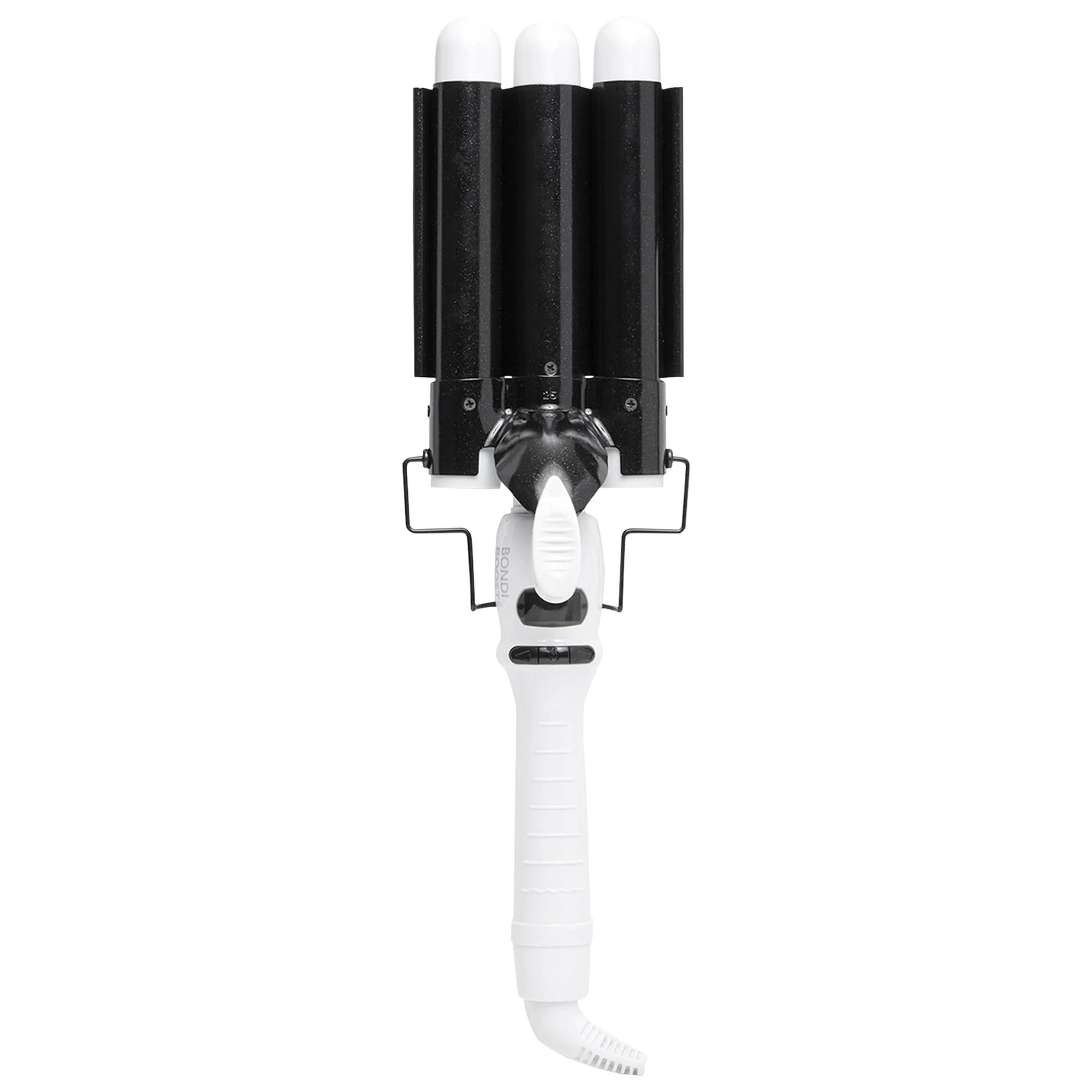 Wave Wand 3 Barrel Hair Waver 1” - Effortless Beach Waves for All Hair Types Wave Wand 3 Barrel Hair Waver for Effortless Beach Waves hair waver, beach waves, three-barrel wand, tourmaline ceramic, ionic technology, adjustable temperature, hair styling tool, effortless styling, frizz-free hair, long-lasting style, straight hair, wavy hair, curly hair, coily hair, fine hair, medium hair, thick hair, hair care, beauty, styling solution, salon quality, hair technology