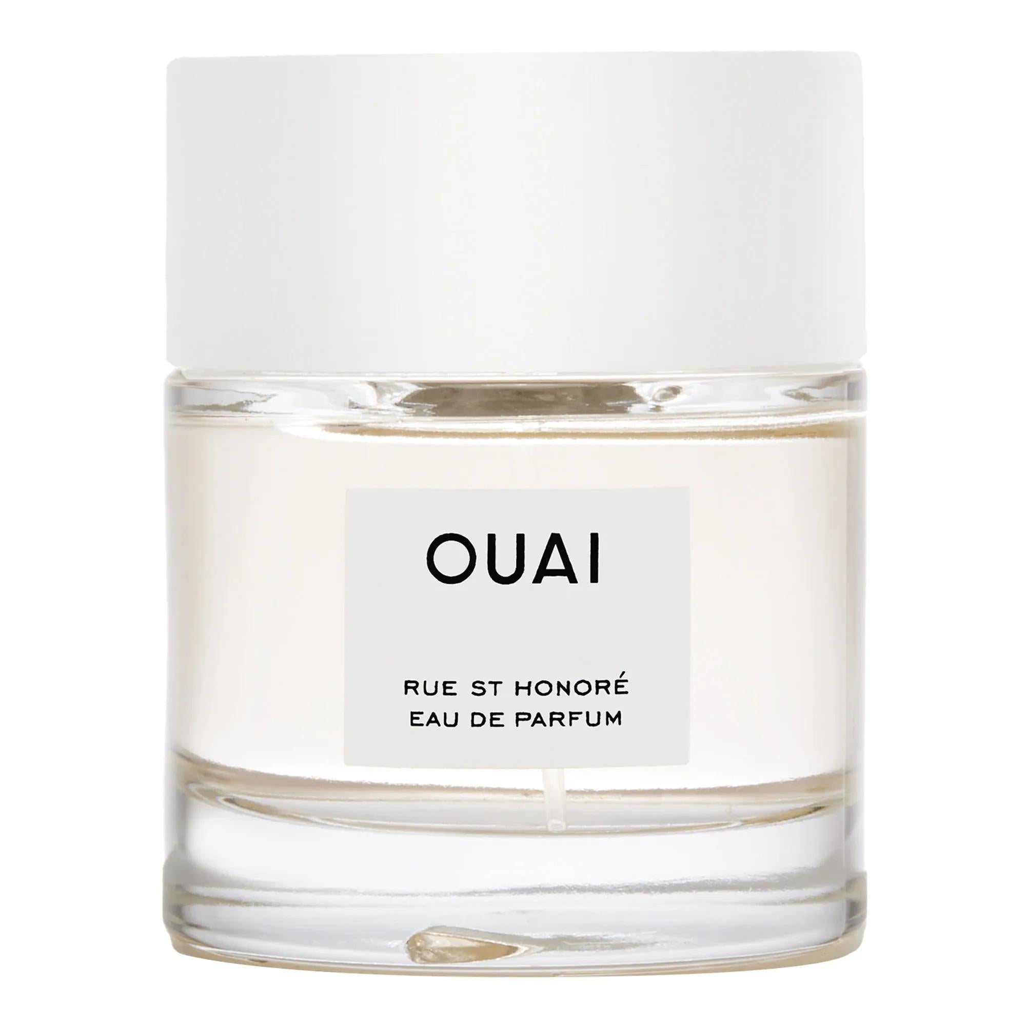 OUAI Rue St. Honoré Eau De Parfum - Luxurious Fresh Floral Fragrance for Women with Violet, Gardenia & Musk Notes OUAI Eau De Parfum - Fresh Floral Luxury Perfume Eau De Parfum, Fresh Floral Fragrance, Luxury Perfume, Parisian Inspired Scents, OUAI Fragrance, Women's Perfume, High-End Fragrance, Floral Scents, Women's Fragrances, Luxury Beauty Products, Perfume for Women, Sophisticated Fragrances, Elegant Scents