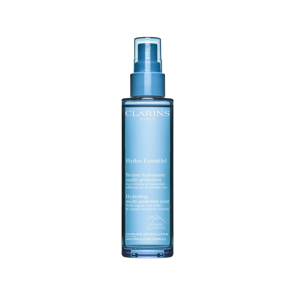 Clarins Hydra-Essentiel Hydrating Multi-Protection Facial Mist: Replenish Dry Skin, Fight Pollution & Maintain a Healthy Complexion
