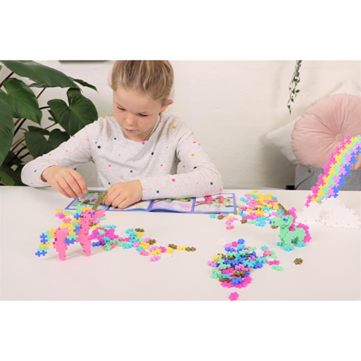 Plus Plus Unicorn Construction Toy Set - 275 Pieces for Creative Building and Learning Plus Plus Unicorn Construction Toy Set - 275 Pieces construction toy, children's building set, educational toy, unicorn theme, creative play, learning toy, kids' toy, building blocks, fine motor skills, problem-solving, imagination, creativity, Plus Plus