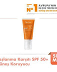 Avene Anti-Aging SPF50+ Sunscreen Cream for Sensitive Skin - Moisturizing & Soothing Avene SPF50+ Anti-Aging Sunscreen Cream Anti-aging sunscreen, SPF50+ cream, Sensitive skin sunscreen, Avène Thermal Spring Water, Moisturizing sunscreen, Sunscreen for daily use, Sun protection for sensitive skin, Anti-aging skin care, Dermatologically tested sunscreen