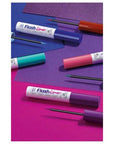 Golden Rose Flash Liner 104 Royal Blue Colored Eyeliner - Intense Pigment, Long-Lasting, Easy Application for Vibrant Eye Makeup Golden Rose Royal Blue Eyeliner: Long-Lasting, Vibrant Color colored eyeliner, blue eyeliner, pigmented eyeliner, long-lasting eyeliner, royal blue eyeliner, vibrant eyeliner, easy apply eyeliner, golden rose eyeliner, flash liner, eye makeup, eyeliner, makeup, cosmetic, eye liner, vivid color, smudge-proof, quick dry, flexible tip, precise application, eye enhancing, beauty, cosm